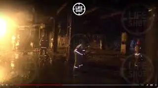 Пожар в Кемерово  видео изнутри ТЦ