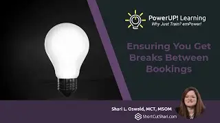 TIP!Tuesday - Ensure You Get Breaks Between Bookings