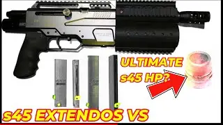 I Put My FAV SEMI-AUTO 45 cal AIRGUN Through HELL: (BinTac S45 Mini)