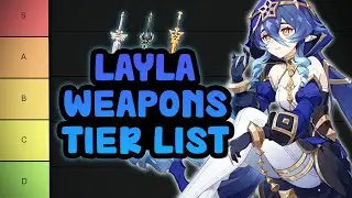 Layla Weapons (Swords) Tier List | Genshin Impact