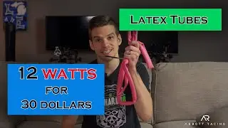 Save 12 WATTS with latex tubes | FasterOnFriday