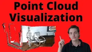 Point Clouds Visualization and Animation  - Point Cloud Processing in Open3D with Python