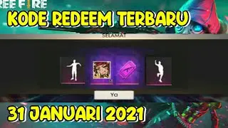 KODE REDEEM FREE FIRE 31 JANUARI 2021