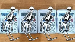 Spooky Scary Skeletons (Calculator Cover)