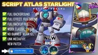 NEW - Script Skin Atlas Starlight No Password | Full Effect Voice | Patch Terbaru