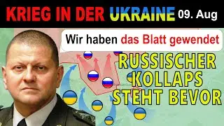 09.AUGUST: Es ist soweit - RUSSISCHER RÜCKZUG: Voller Defensivmodus aktiviert! | Ukraine-Krieg