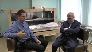 Пётр Гаряев. Встреча с Александром Мишиным