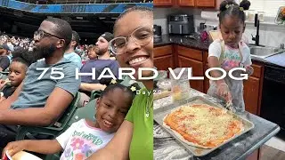 Kids first Football Game & Homemade Pizza Night | 75 Hard Day 29