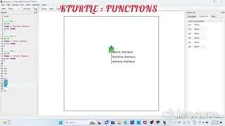 Kturtle functions | Learn basic coding in Kturtle | Coding with Kturtle | Kturtle tutorials