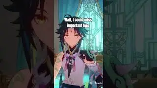 Every time I skip a conversation in Genshin Impact: