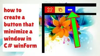 How To Create a Button That Minimize A Window In C# WinForm