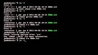 Linux Terminal - File Permissions! (Chmod, Chown and Chgrp)