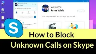 How to Block Unknown Calls on Skype?