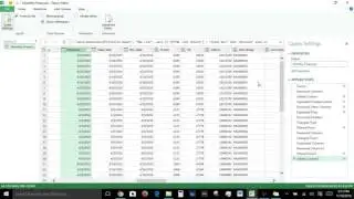 Introduction to Excel Power Query 1 (e), View ribbon