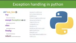 complete exception handling in python