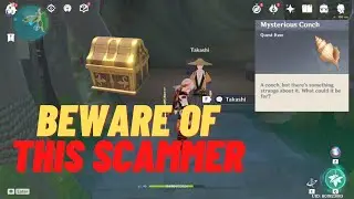 Takashi Is The BIGGEST INAZUMA SCAMMER??!! | Genshin Impact | Mysterious Conch