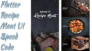 Designing the Flutter Meat Recipe App UI