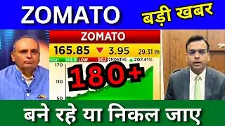 Zomato share latest news today, Zomato share analysis, Target price buy or sell?, Q3 results
