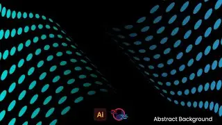How to Make Abstract Background Design with Pattern in Adobe Illustrator