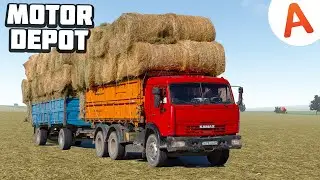 Зарабатываю на Обнову - Motor Depot (мобильные игры)