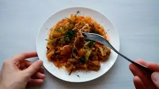 ТЫ ПОХУДЕЕШЬ НА ЭТОМ / Тушеная капуста с мясом ПП рецепт