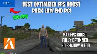 FiveM (Roleplay) - BEST Fully FiveM Optimized FPS Boost Graphics Pack For Low End PC +160 FPS