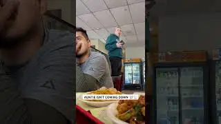 AUNTIE ISN’T COMING DOWN 🥡🐁