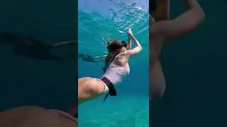 i blew a perfect size ring for her to swim 