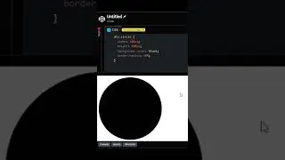 How to make a circle using HTML and CSS