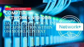 Data encapsulation and decapsulation OSI model context - CompTIA Network+ N10-008 Domain 1.2