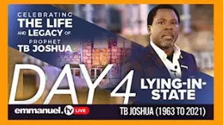 The Lying In State Of Prophet TB Joshua At SCOAN church