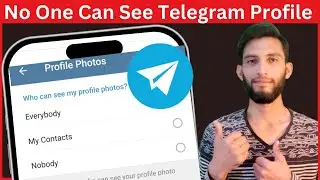 How to hide telegram profile picture from everyone | How to hide profile photo on telegram