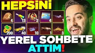 YEREL SOHBET ve BAYRAKTA 1 MİLYON POPÜLERLİK ATMAK! (AĞLADI) PUBG Mobile