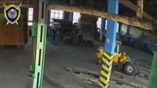 Колесо отлетело от БелАза