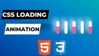 CSS Loading Animation Effects | CSS Glowing Effects Animation | HTML & CSS