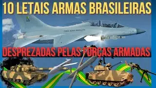 As mais MODERNAS e LETAIS ARMAS BRASILEIRAS não adquiridas pelo Exercito, FAB e Marinha