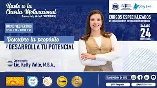 Charla motivacional “Descubre tu Propósito y Desarrolla tu Potencial” 🦋