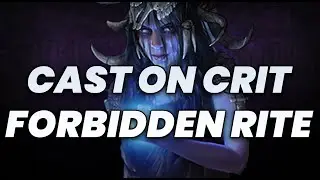 Forbidden Rite CoC Occultist Build Guide | PoE 3.18