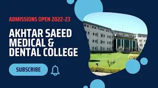 Akhtar Saeed Medical College Lahore | Admission Open Fall 2023 | Rawalpindi Campus