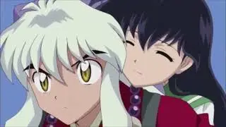 Инуяша и Кагоме - (in five straight rows)