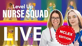 Nurse Squad Happy Hour Hangout LIVE: 1st ever NCLEX Prep Edition May 24, 2023 5pm pst |