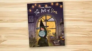 The Art of Simz (book flip)