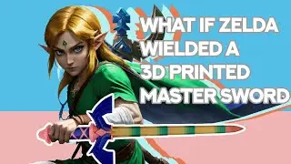 Beyond the Pixels: Unfolding a 3D-Printed Zelda Master Sword
