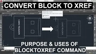 206 (EXPRESS TOOL)_BLOCK_CONVERT BLOCK TO XREF (BLOCKTOXREF) EXPRESS TOOL OPTION IN AUTOCAD