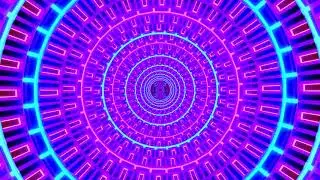Abstract Neon Lights Animated VJ Loop Background Video - neon abstract Copyright free Motion VJ Loop