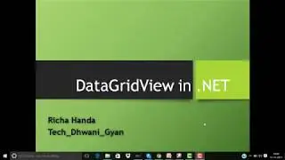 VB.NET: DataGridView Control with Database connectivity