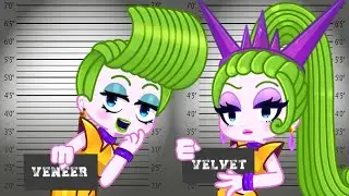 Velvet and Veneer being an iconic sibling duo for over 2 minutes straight