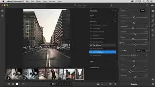 How to create your own presets in Lightroom