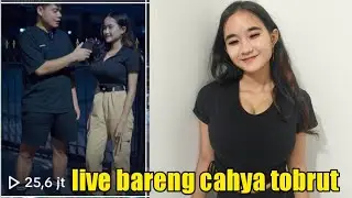 live bareng cahya tobrut..!