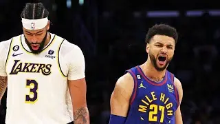 LeBron Injures Ref! Murray 30 Pts 1st Half Nuggets Up 3-0! 2023 NBA Playoffs